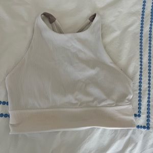 Cropped lululemon workout tank